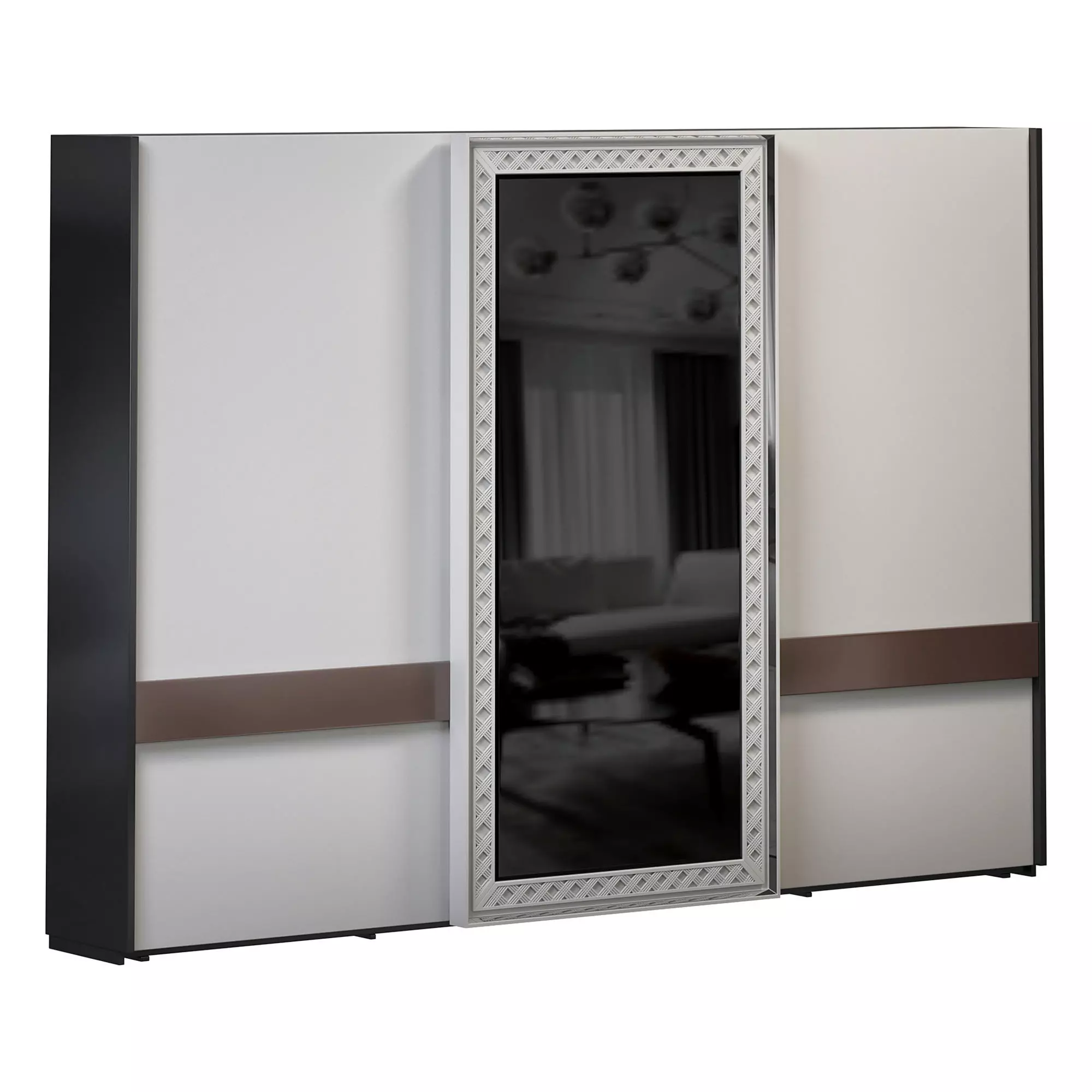 Luxor wardrobe by Elvemobilya 3D model_0