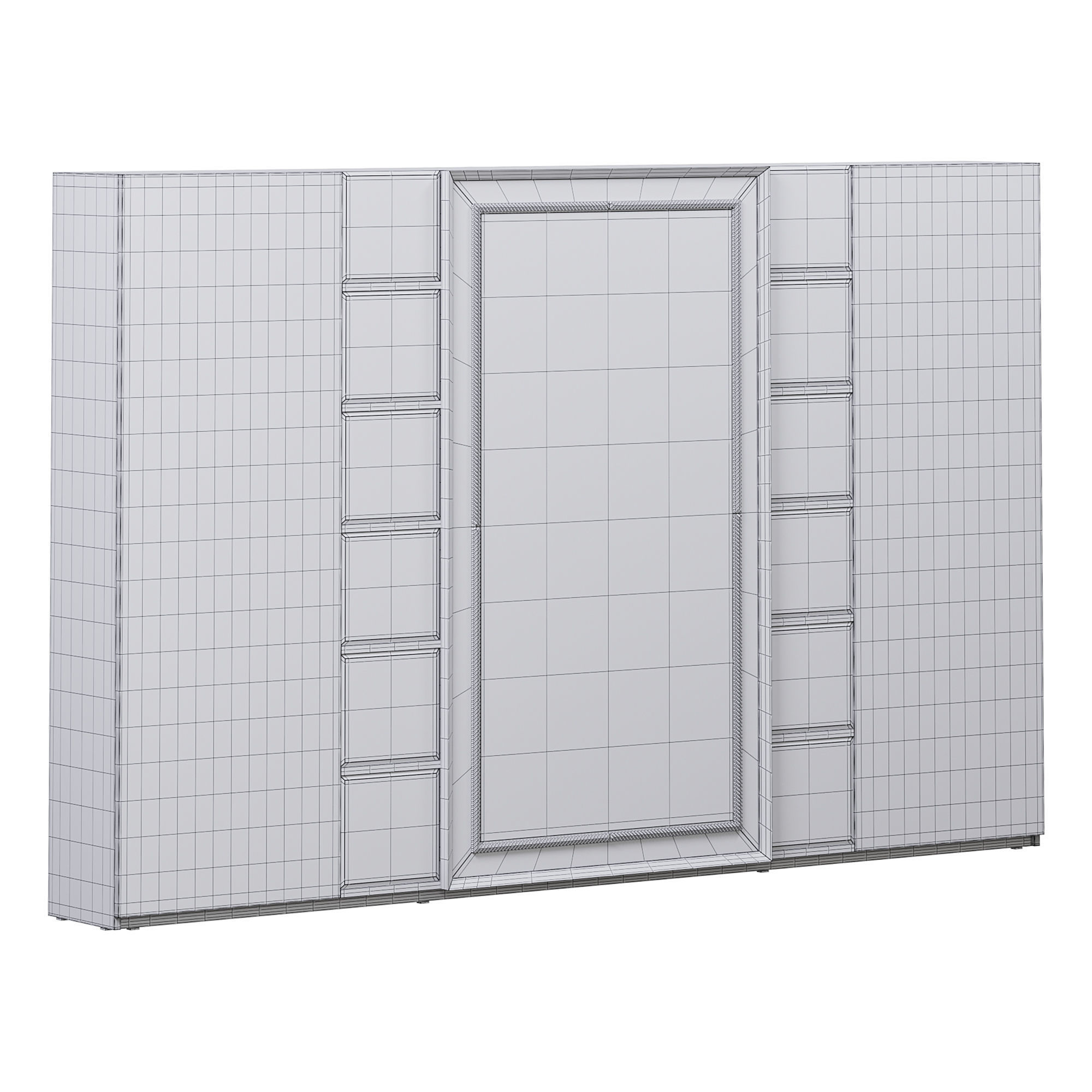 Queen wardrobe by Elvemobilya   3D model_3