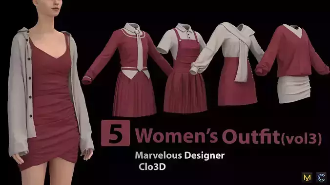 5 Womens Outfit-vol3