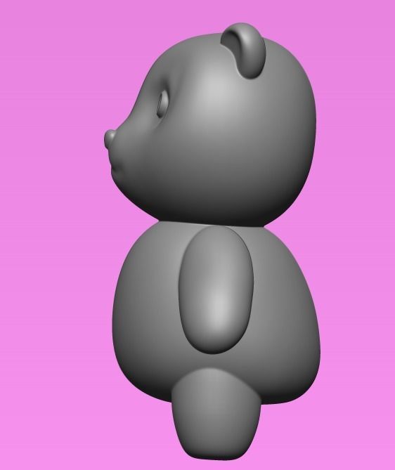 Big Panda 3D print model_5