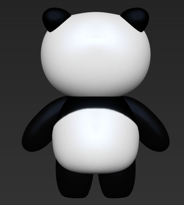 Big Panda 3D print model_2