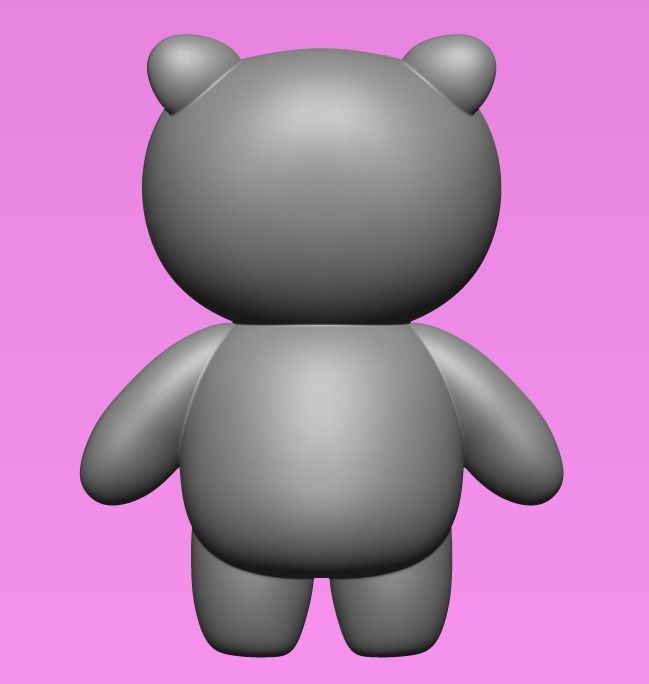 Big Panda 3D print model_6