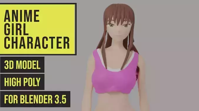 Anime female character 