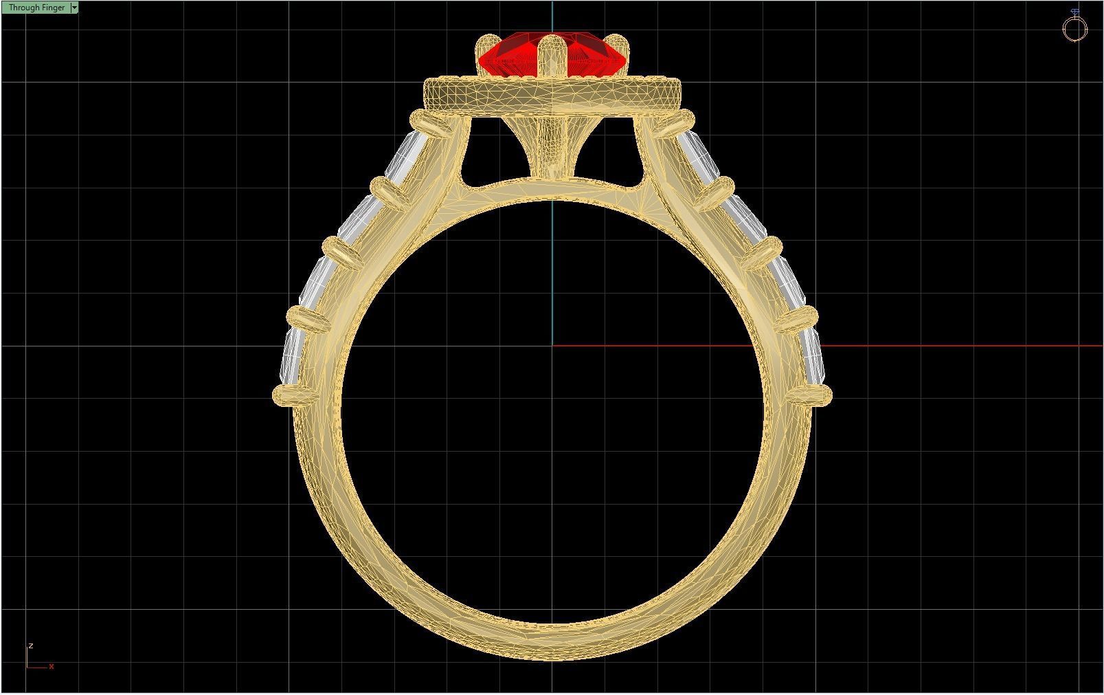 RING 11 3D print model_10
