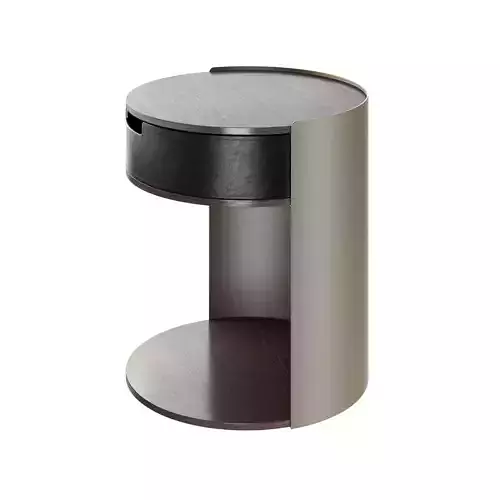 Skin Bedside Table with Drawer by Ditre Italia