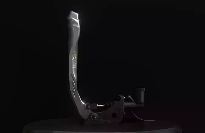 RAD Industries x Wilwood Handbrake - Game Ready - Textured Low-poly 3D model