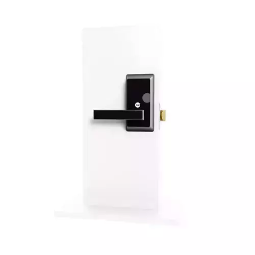Large Digital Door Lock Low-poly 3D  EC800 Low-poly 3D model Low-poly 3D model