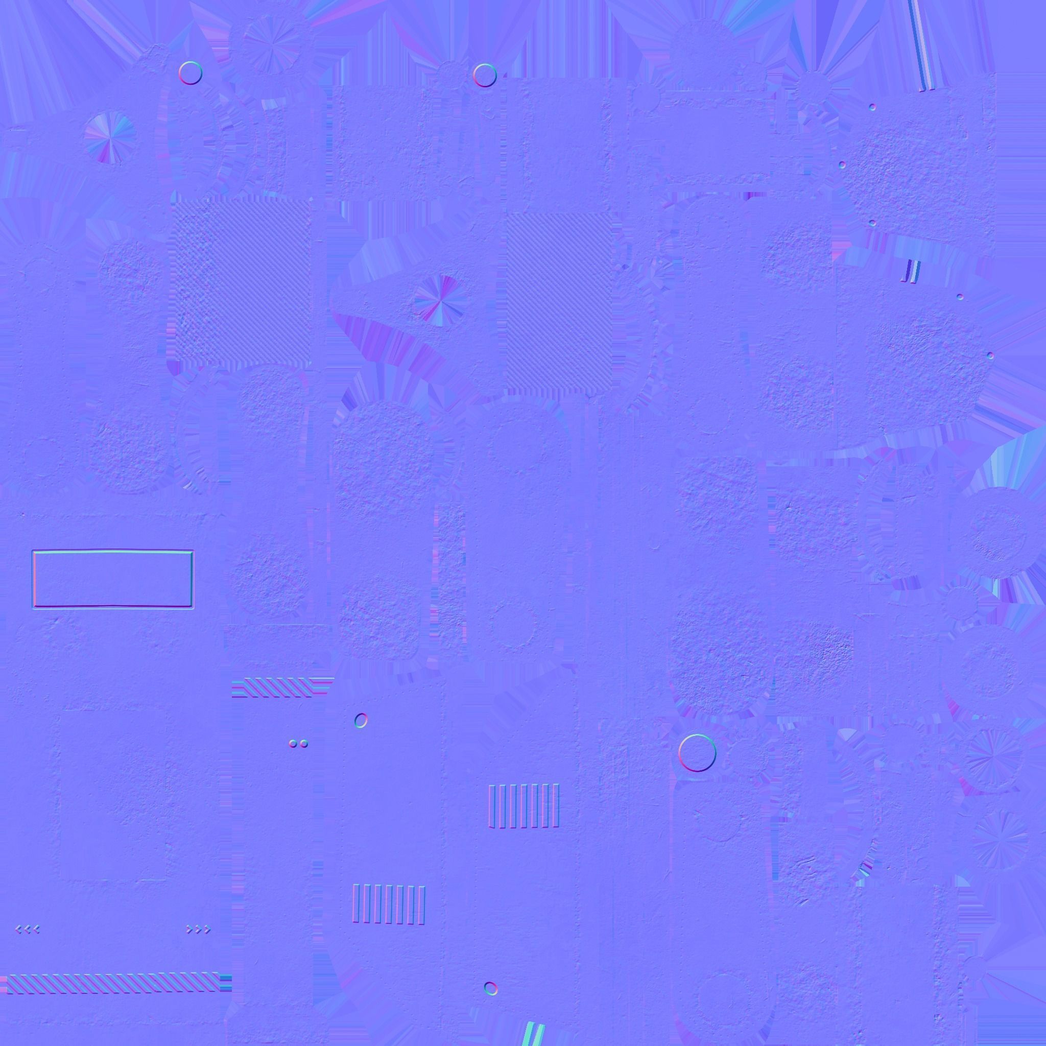 Robotic Hand A09 Destroyed - Machinery Industrial Design Low-poly 3D model_29