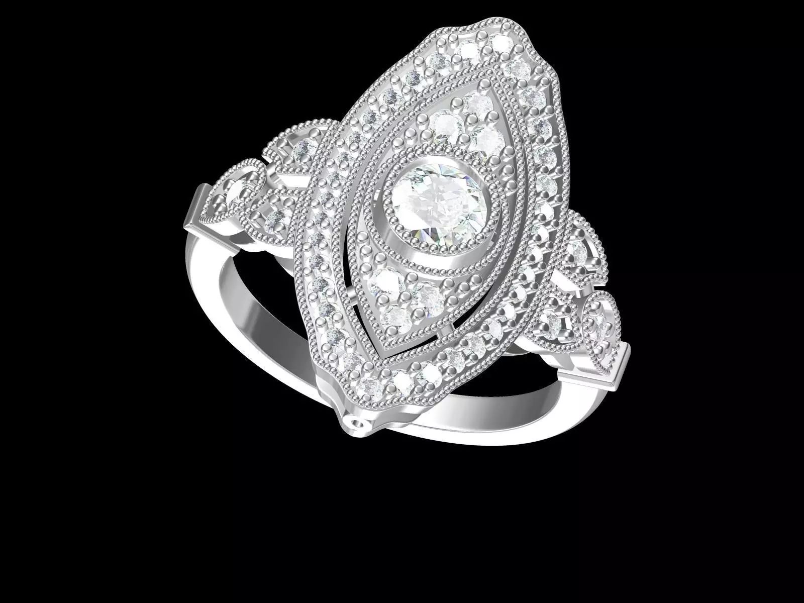 Wedding Ring 3D print model