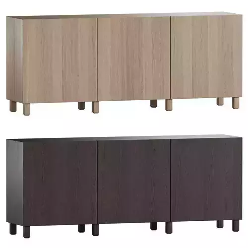 BESTA chest of drawers 3D model