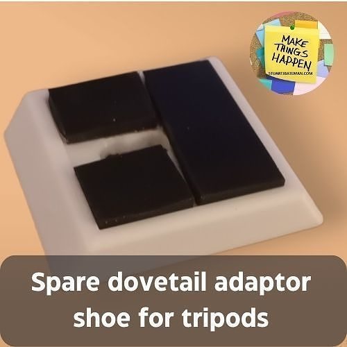 SPARE DSLR TRIPOD SHOE Free 3D print model