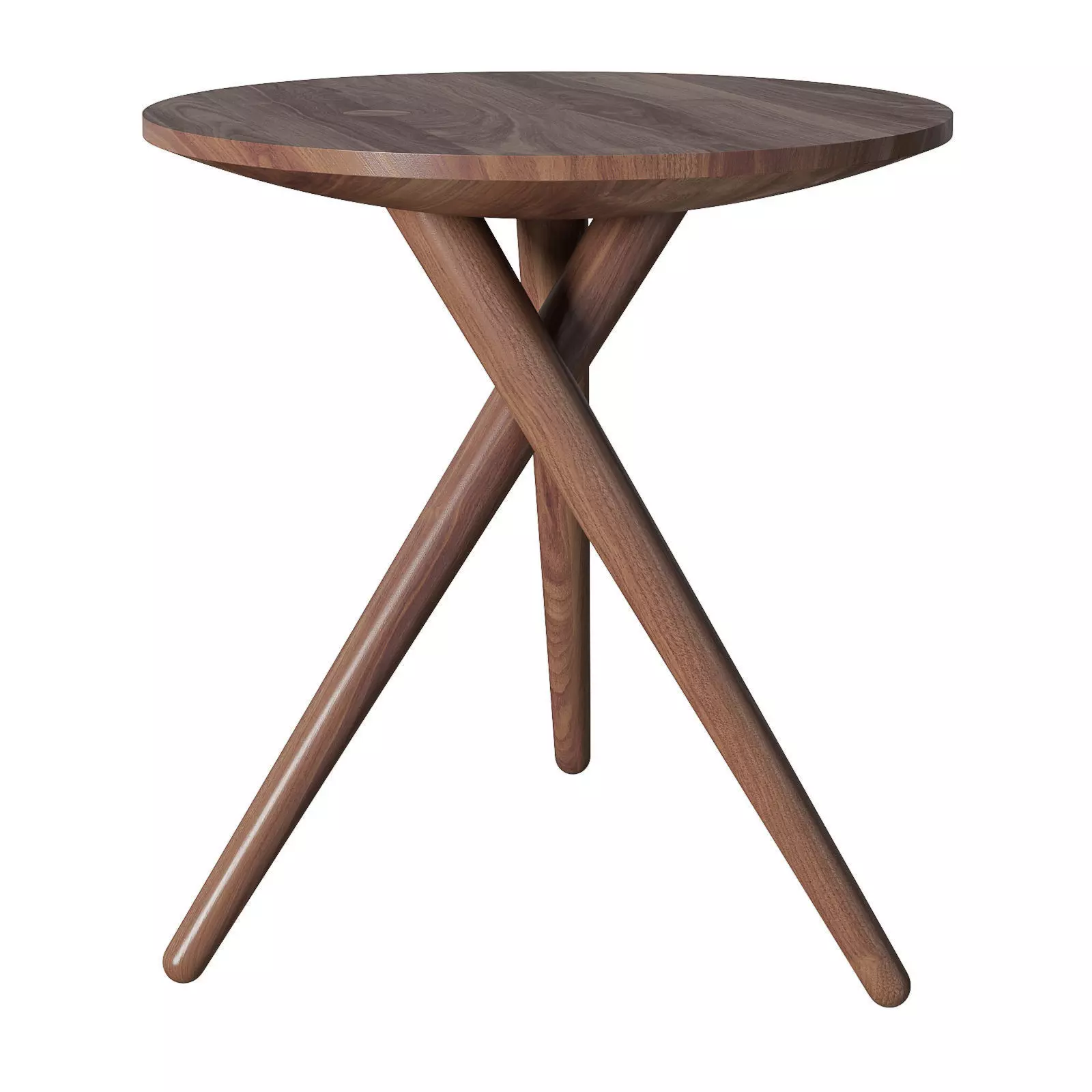Thonet 1025 side table Low-poly 3D model