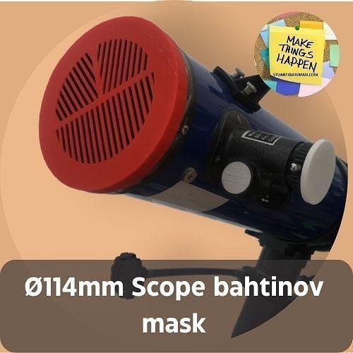 114 MM BAHTINOV MASK Free 3D print model