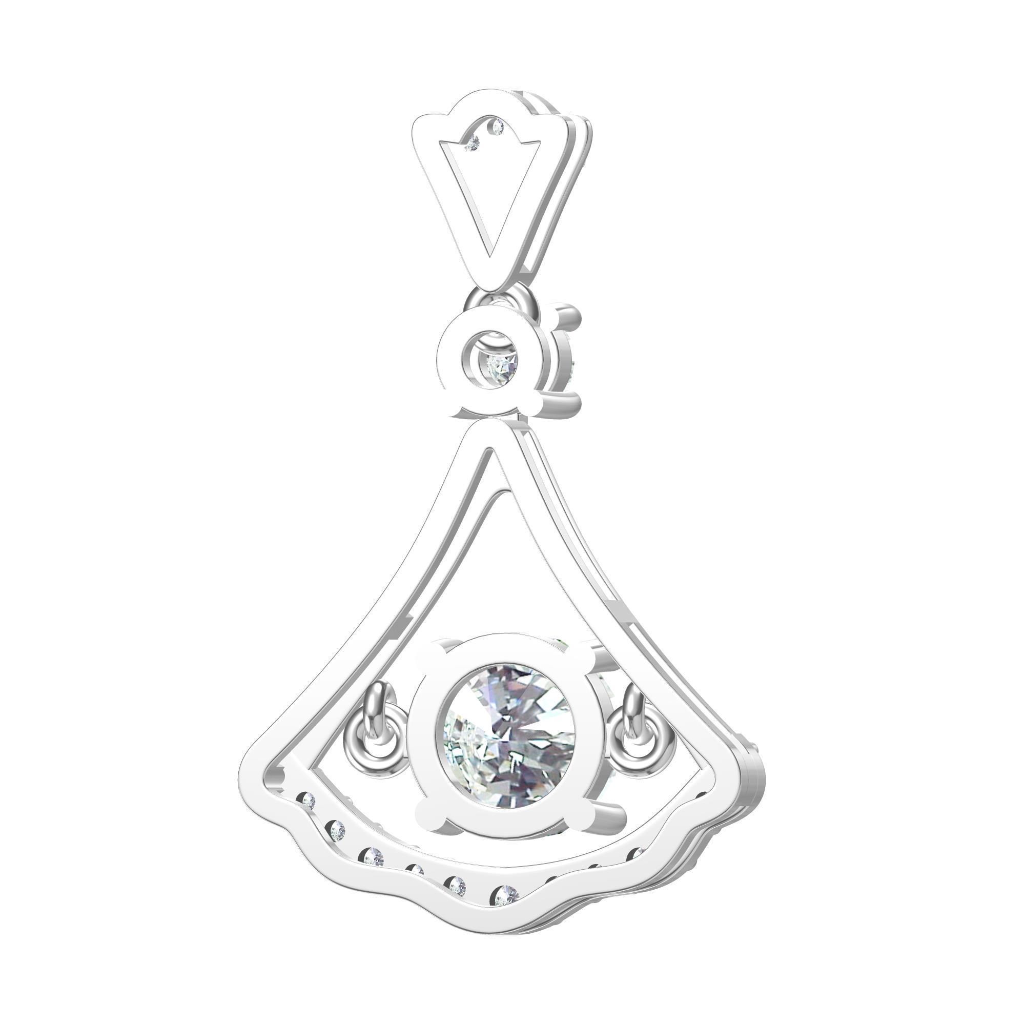 Antiq Pendant 3D print model_5