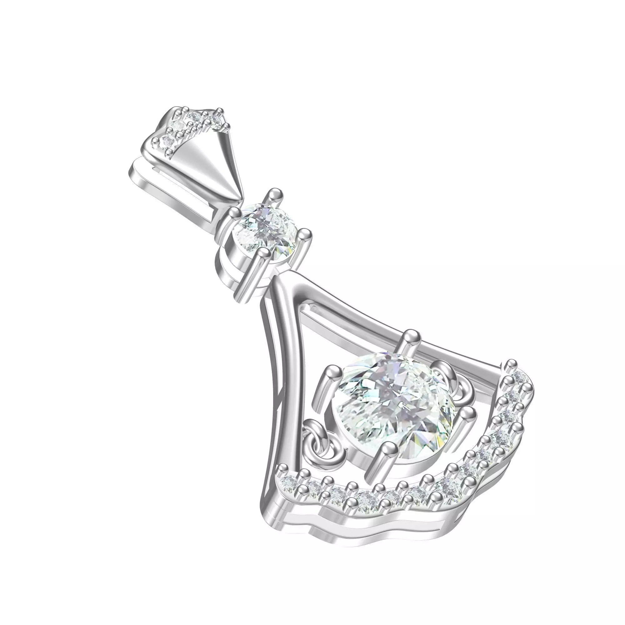 Antiq Pendant 3D print model_0