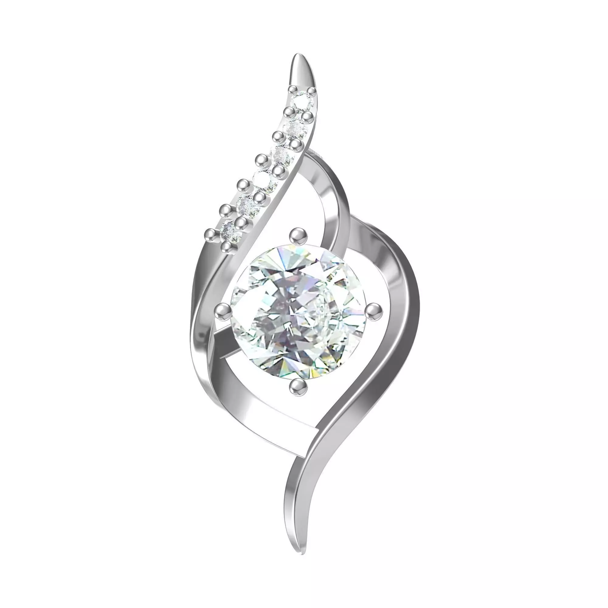 Antiq Pendant 3D print model_0