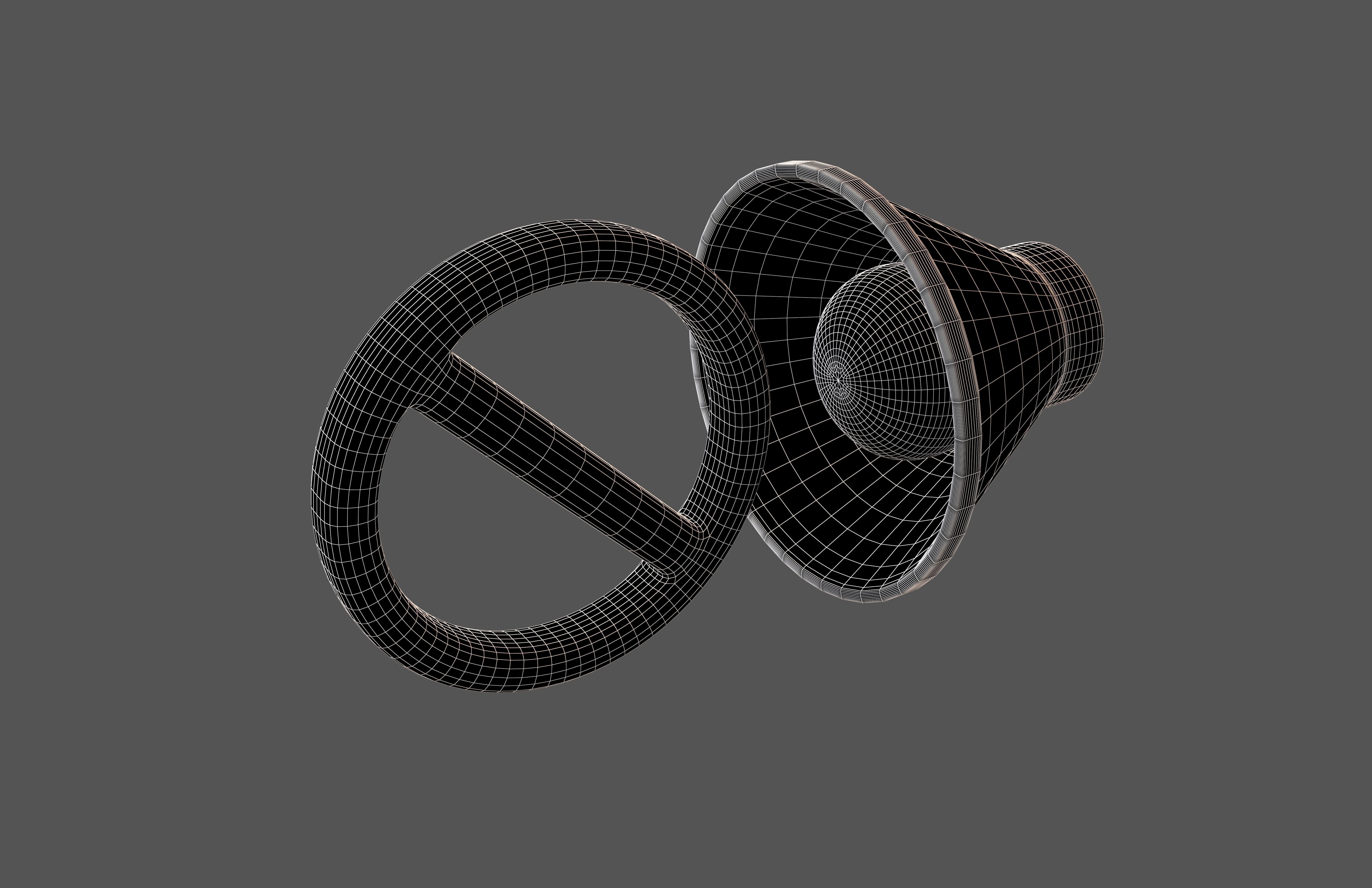 No Sound Volume Icon v1 004 Low-poly 3D model_6