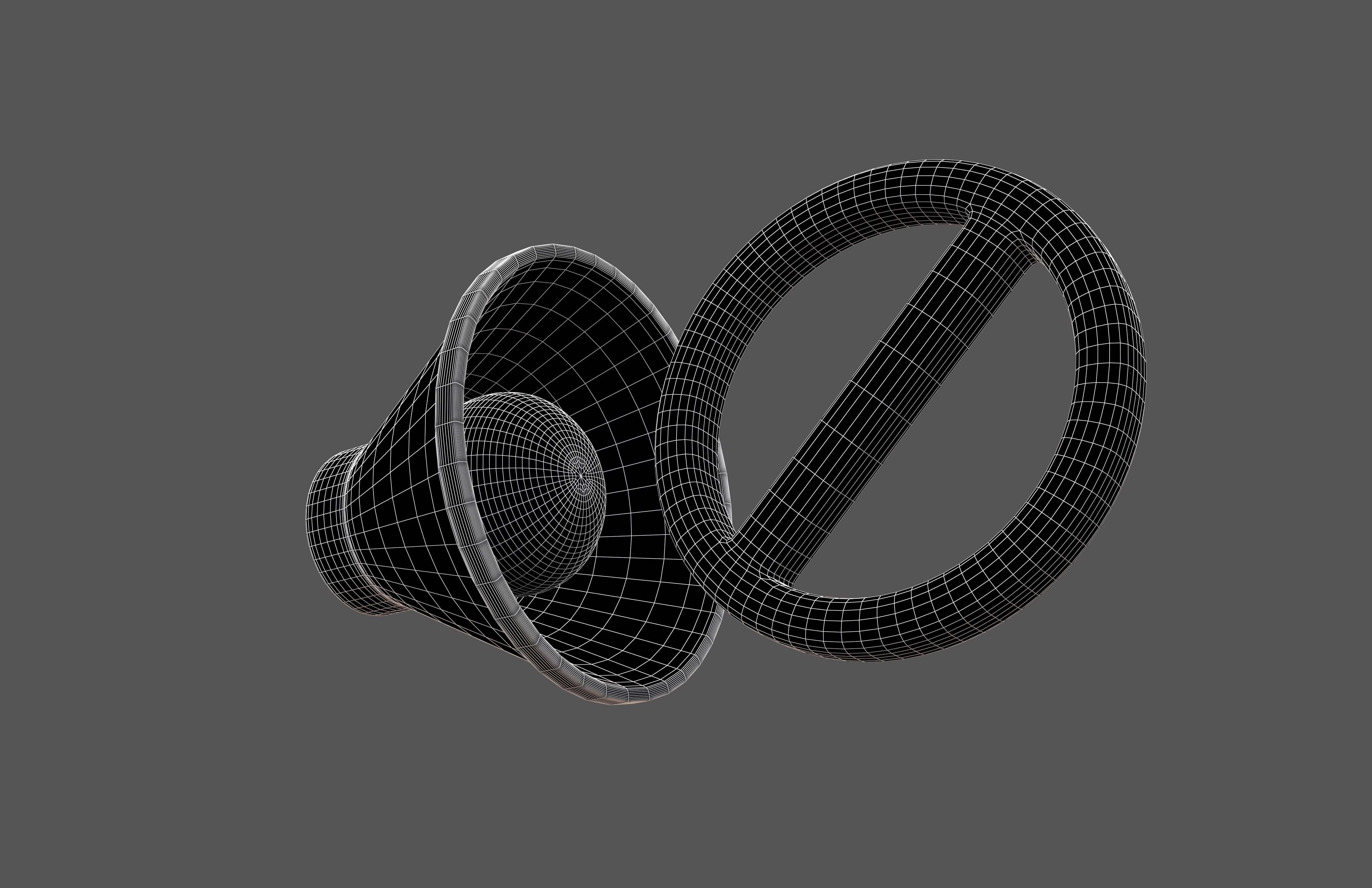 No Sound Volume Icon v1 008 Low-poly 3D model_7