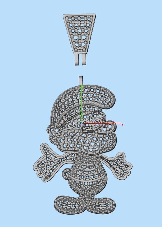 Mickey Mouse Pandent 3D print model_5