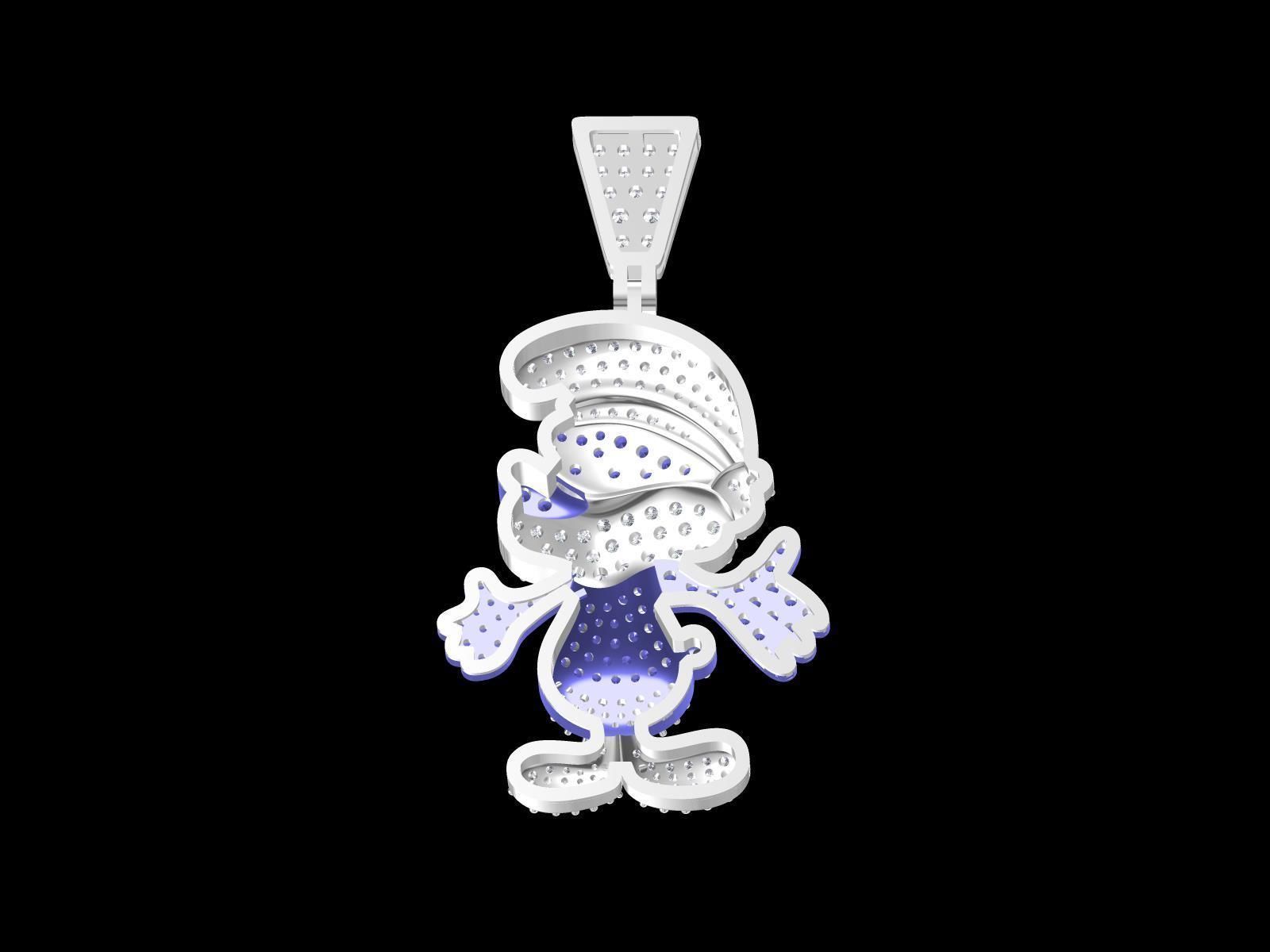 Mickey Mouse Pandent 3D print model_8