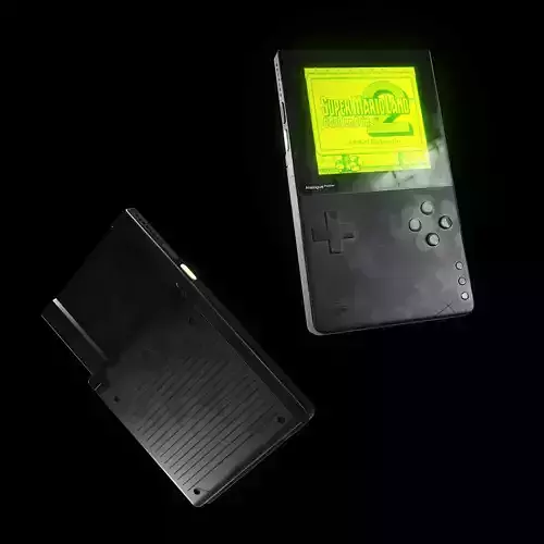 Gameboy Analogue Pocket 3D model