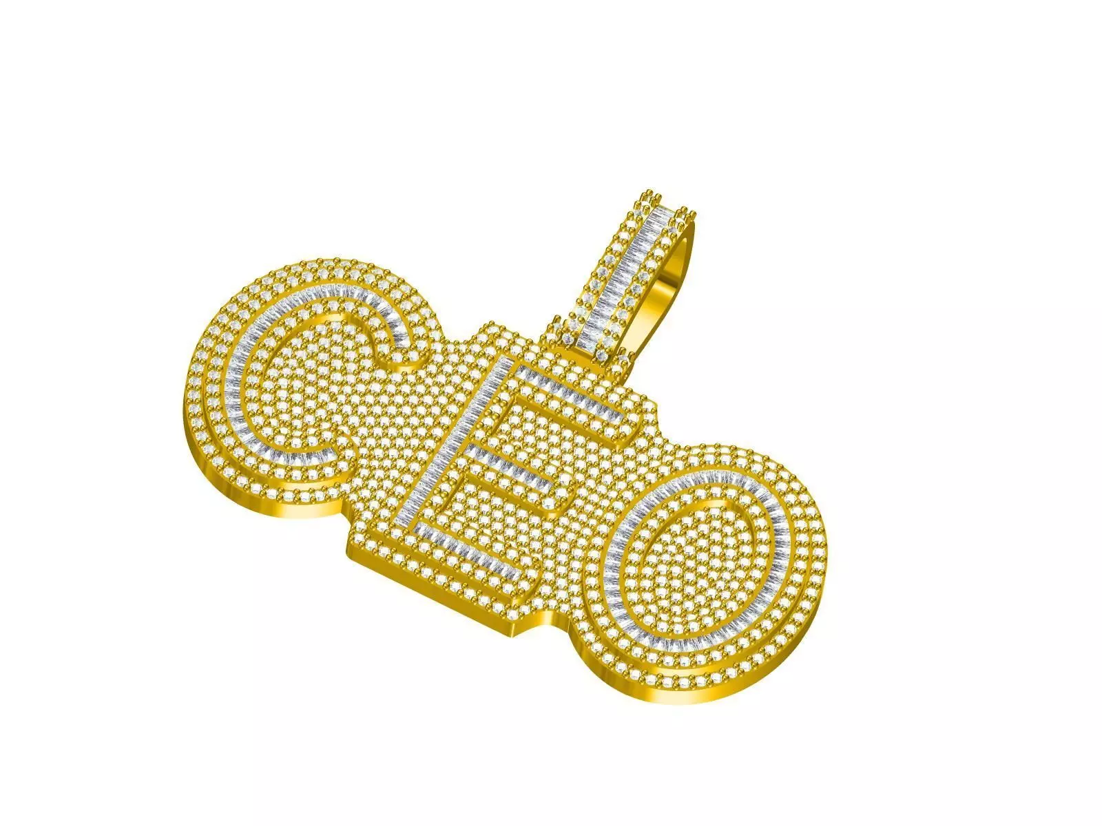 CEO Pandent 3D print model_0