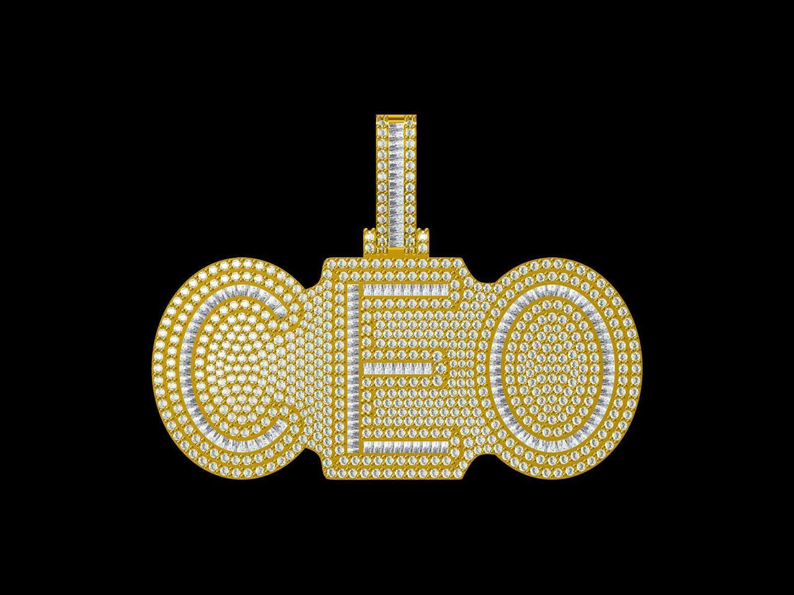 CEO Pandent 3D print model_10