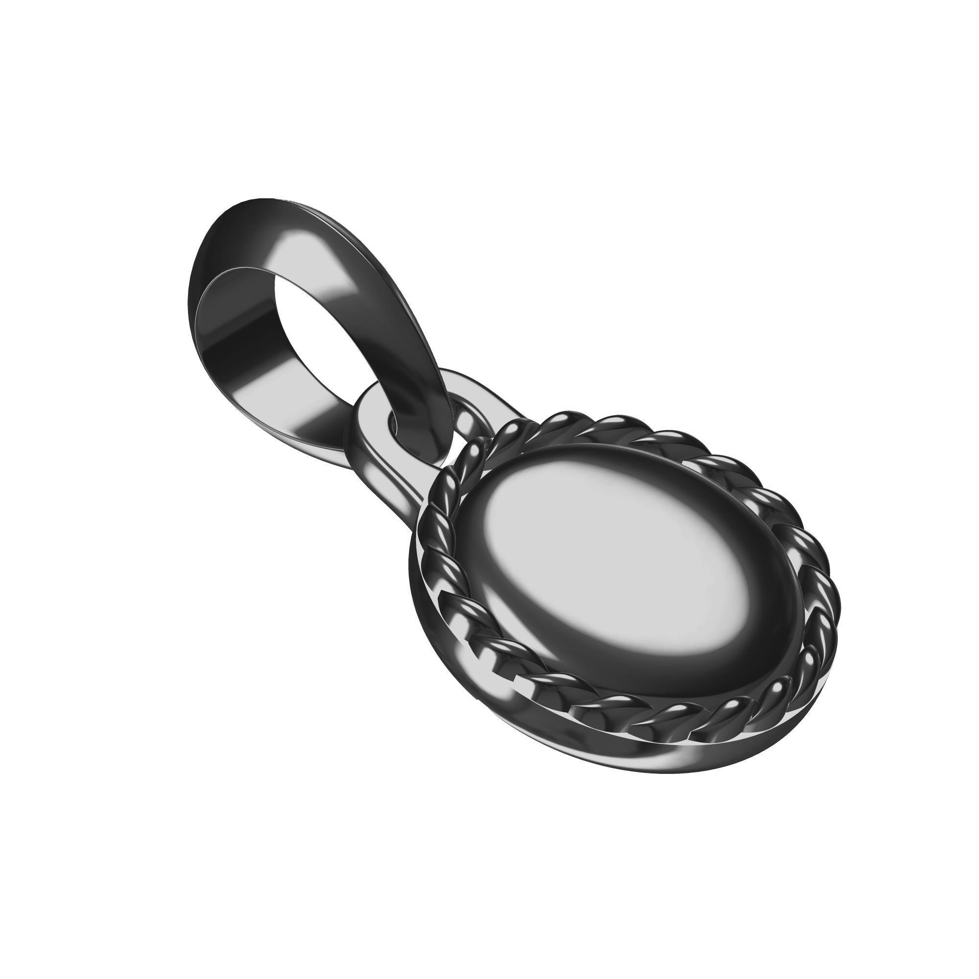 Antiq Pendant 3D print model_6