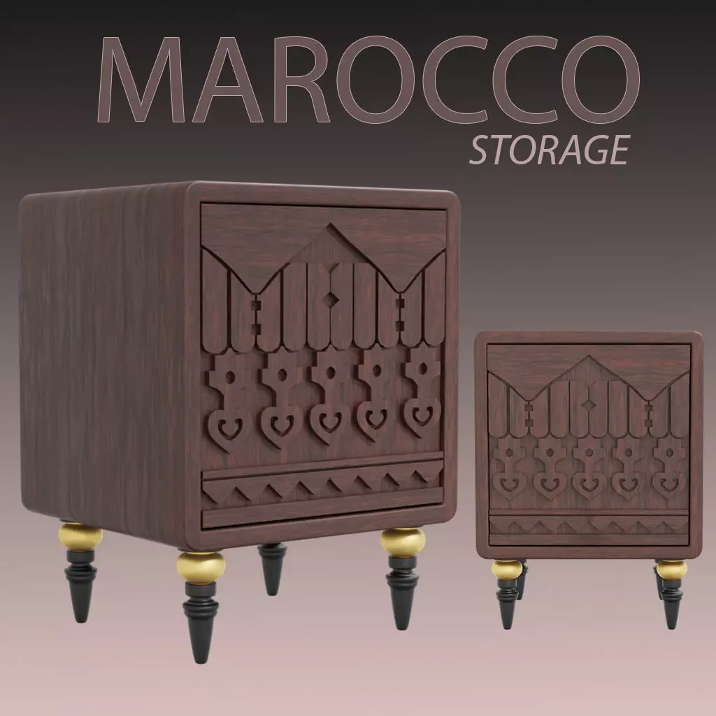 Marocco Storage 3D model_0