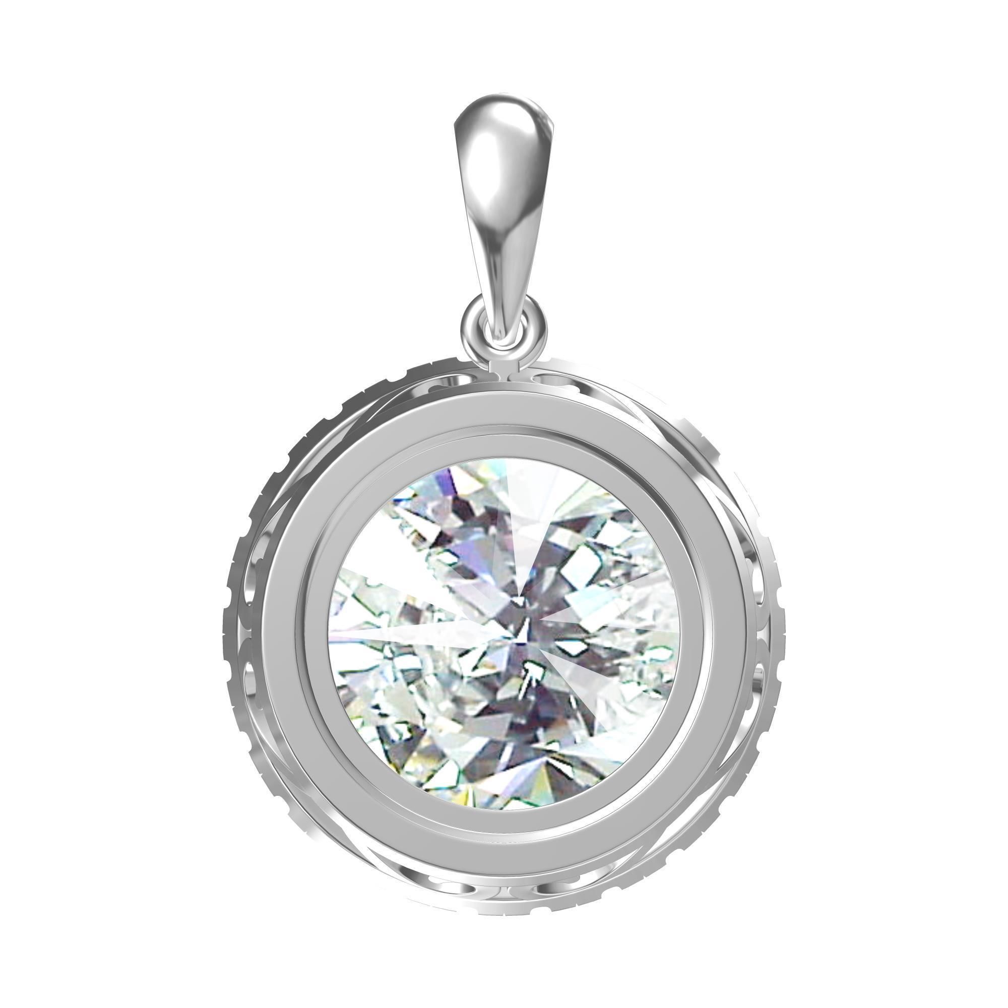 Antiq Pendant 3D print model_5