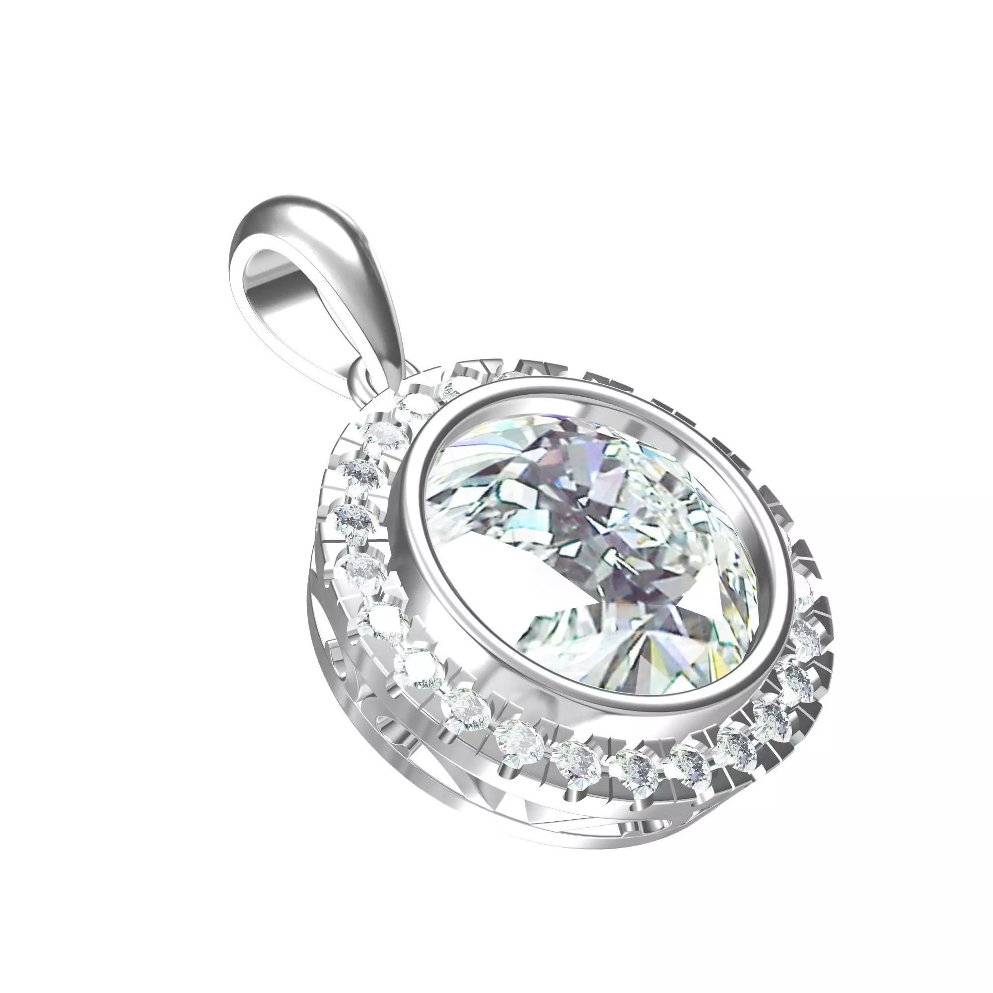 Antiq Pendant 3D print model_0