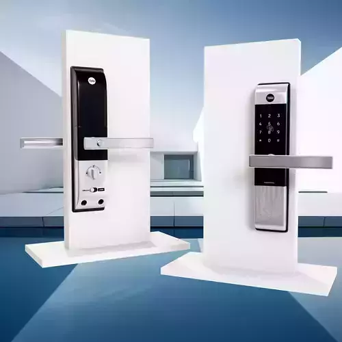 Large Digital Door Lock  3D model YDM 3109A Low-poly 3D mode