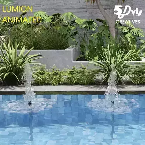 DAISY vert jetters lumion fountains