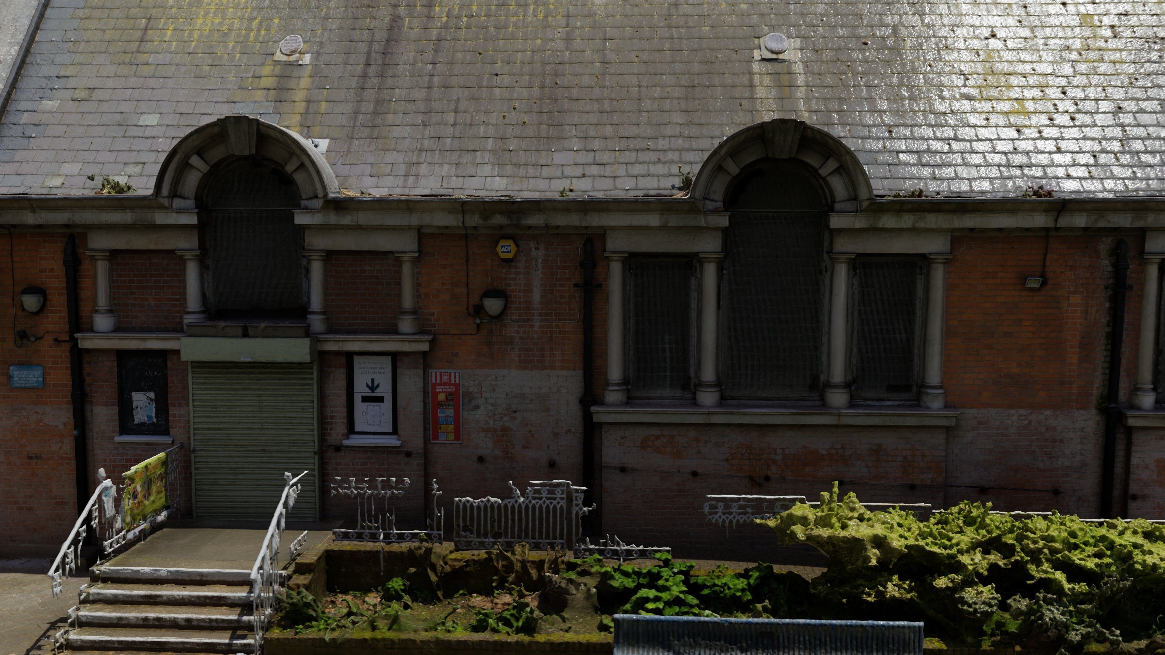 Photogrammetry Model of a Library Low-poly 3D model_8