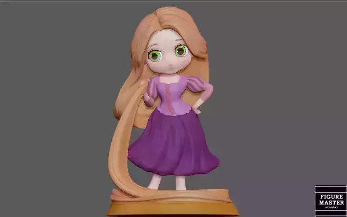 RAPUNZEL PRINCESS CUTE STATUE DISNEY ANIME PRETTY GIRL