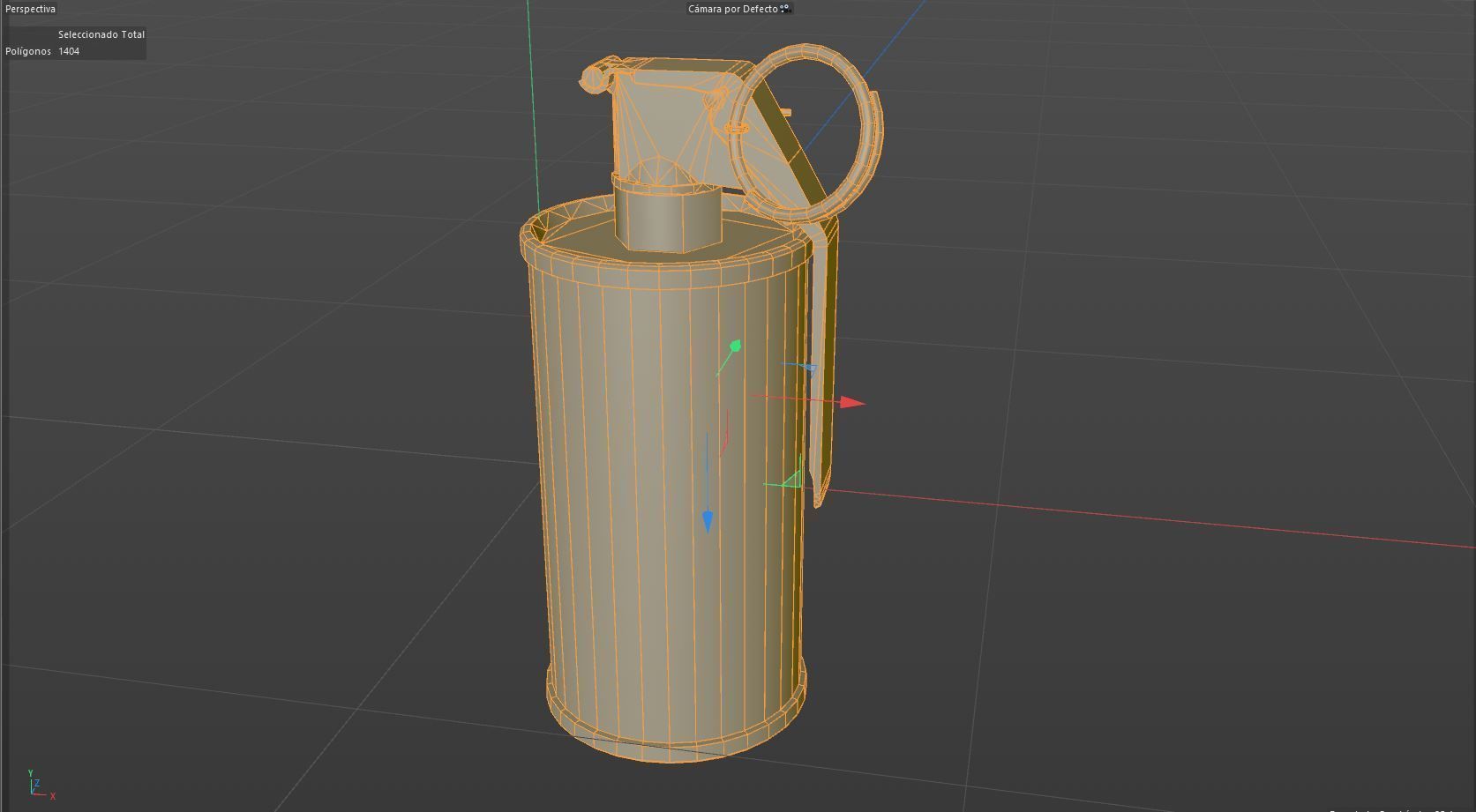 Hand Grenades - PBR - Low Poly 3D Low-poly 3D model_6