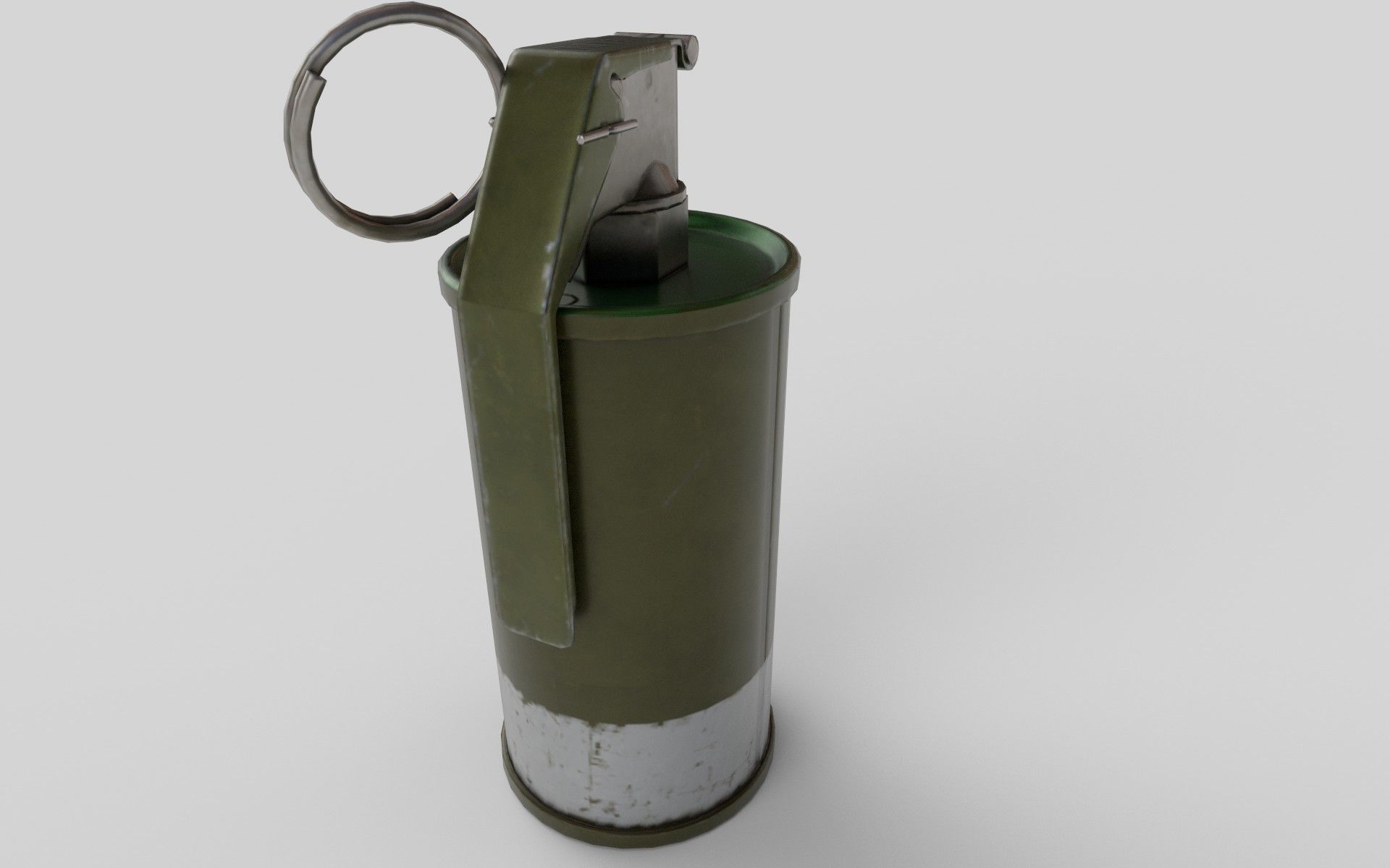 Hand Grenades - PBR - Low Poly 3D Low-poly 3D model_4