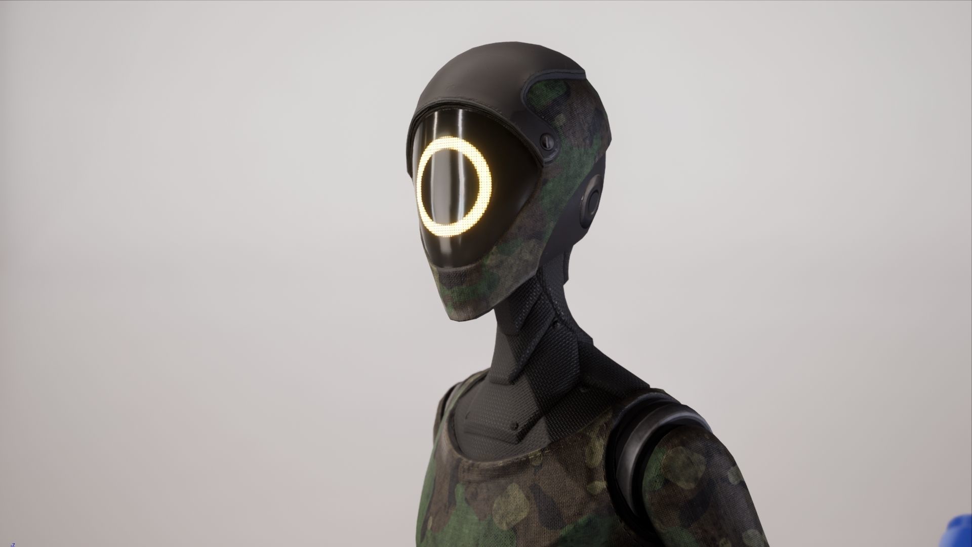 Robot12 Low-poly 3D model_21