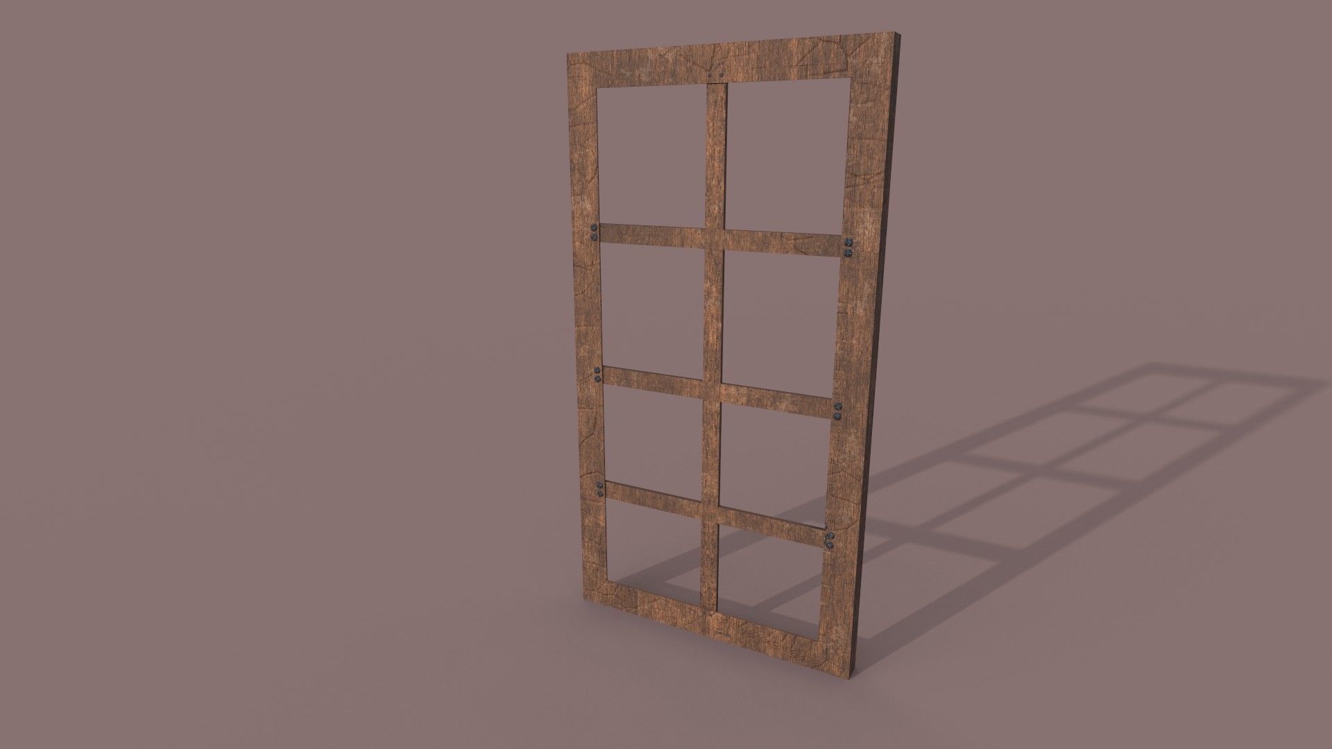 Gothic Wall  Window DrainPipe Collection Low-Poly PBR Blood  Low-poly 3D model_12