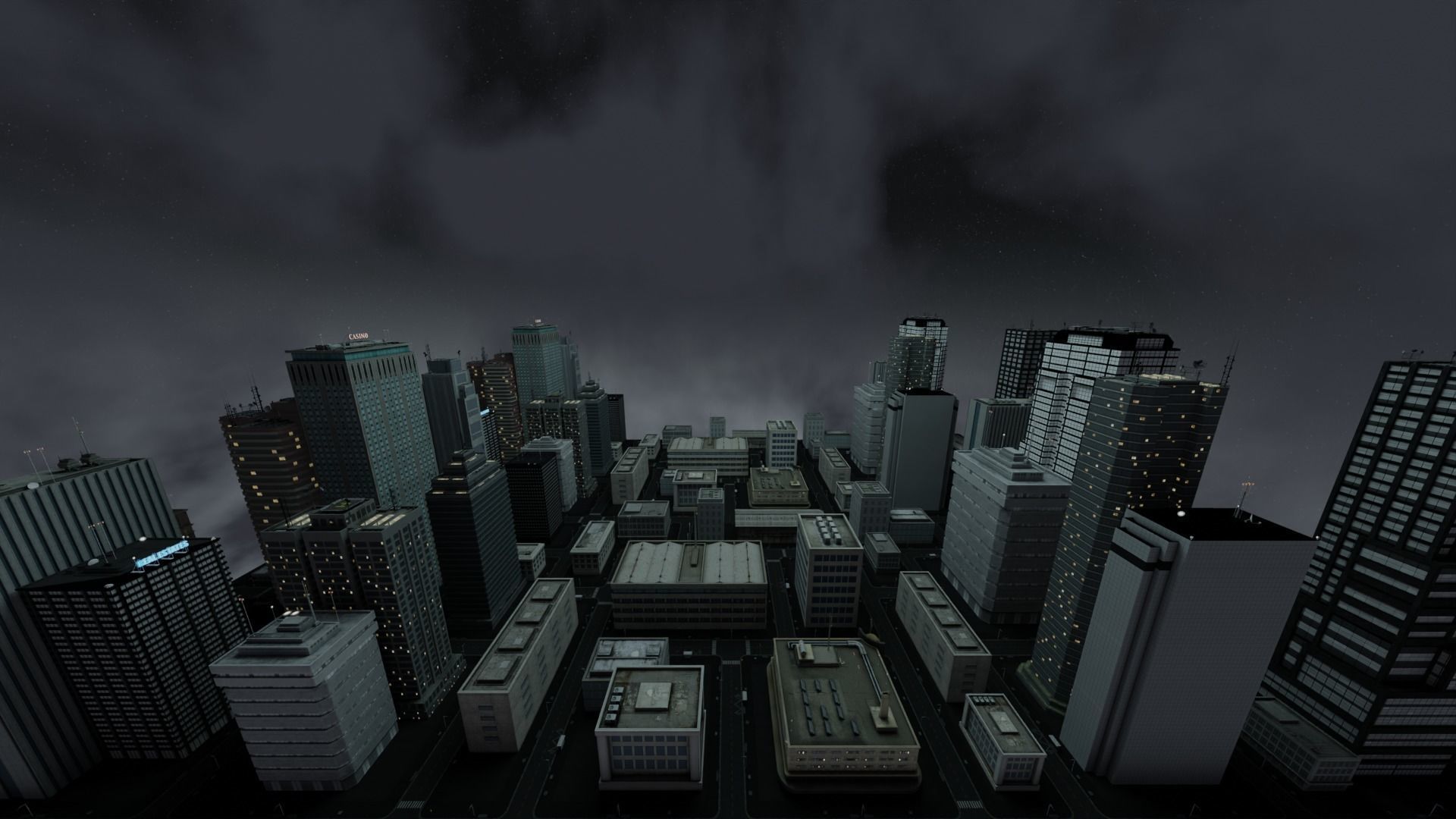 Skibidi Toilet Night City 3D model_6