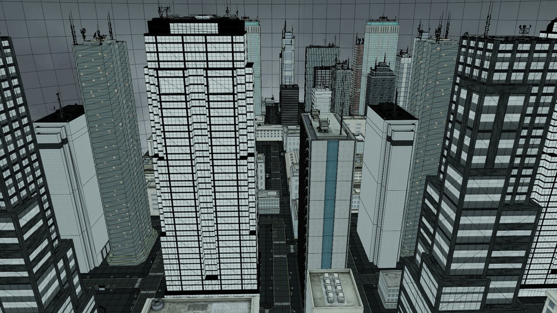 Skibidi Toilet Night City 3D model_11