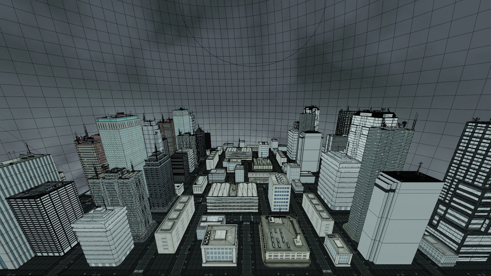 Skibidi Toilet Night City 3D model_12