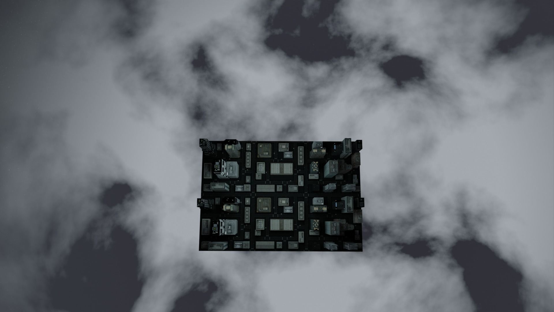 Skibidi Toilet Night City 3D model_10