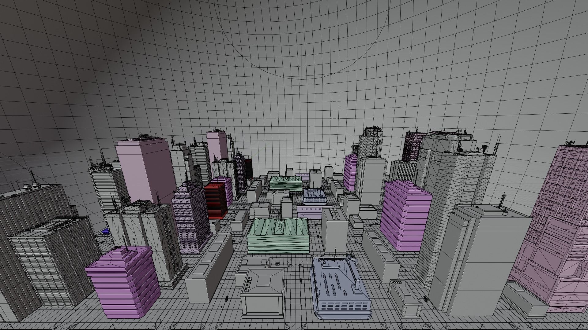 Skibidi Toilet Night City 3D model_13