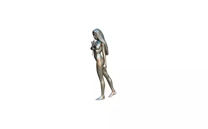 Woman statue 004