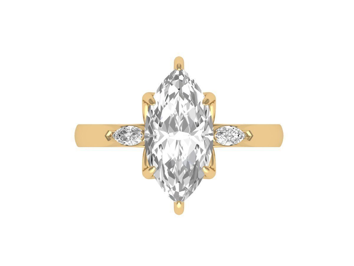 Wedding Ring  3D print model_2