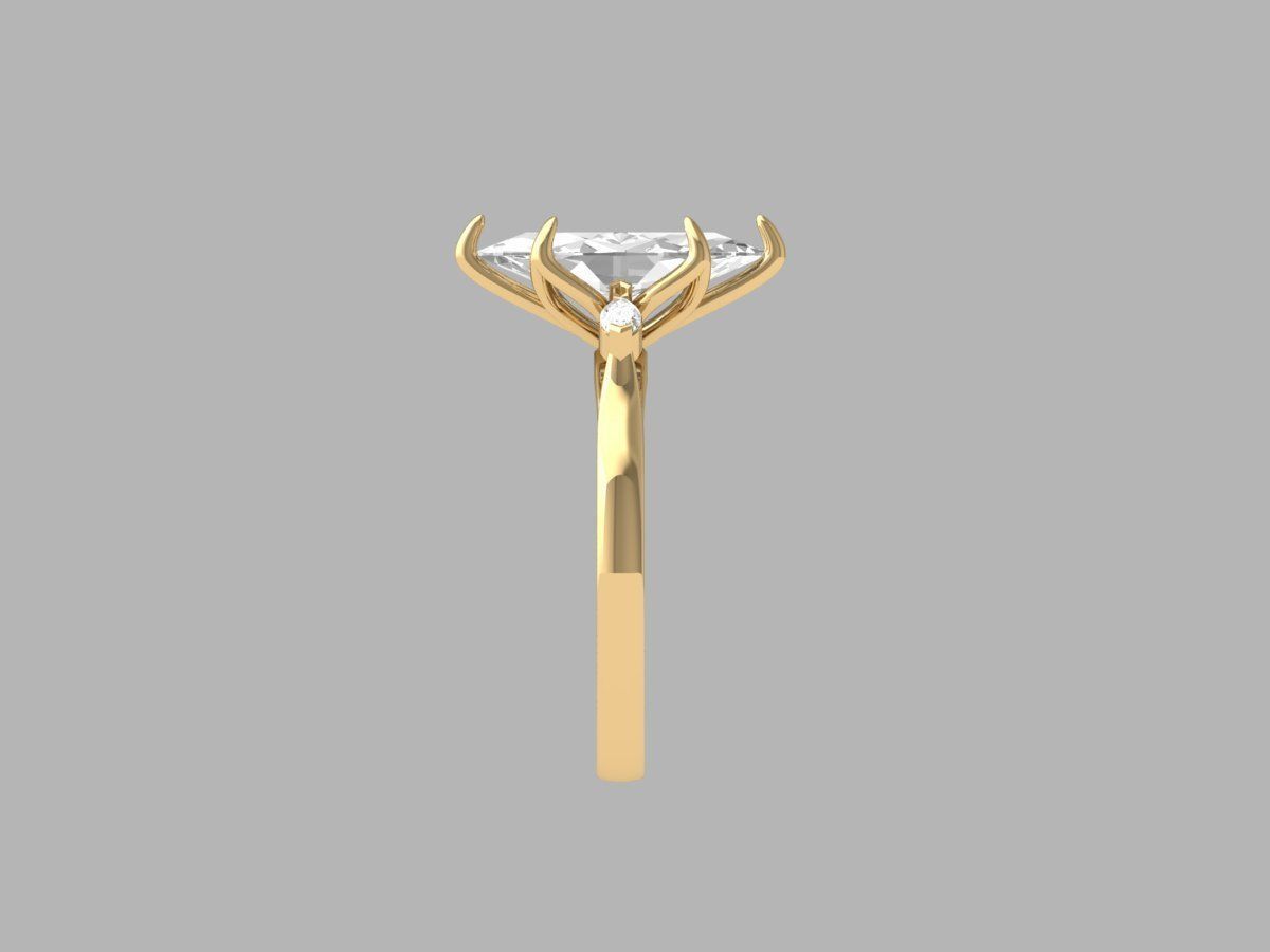 Wedding Ring  3D print model_4