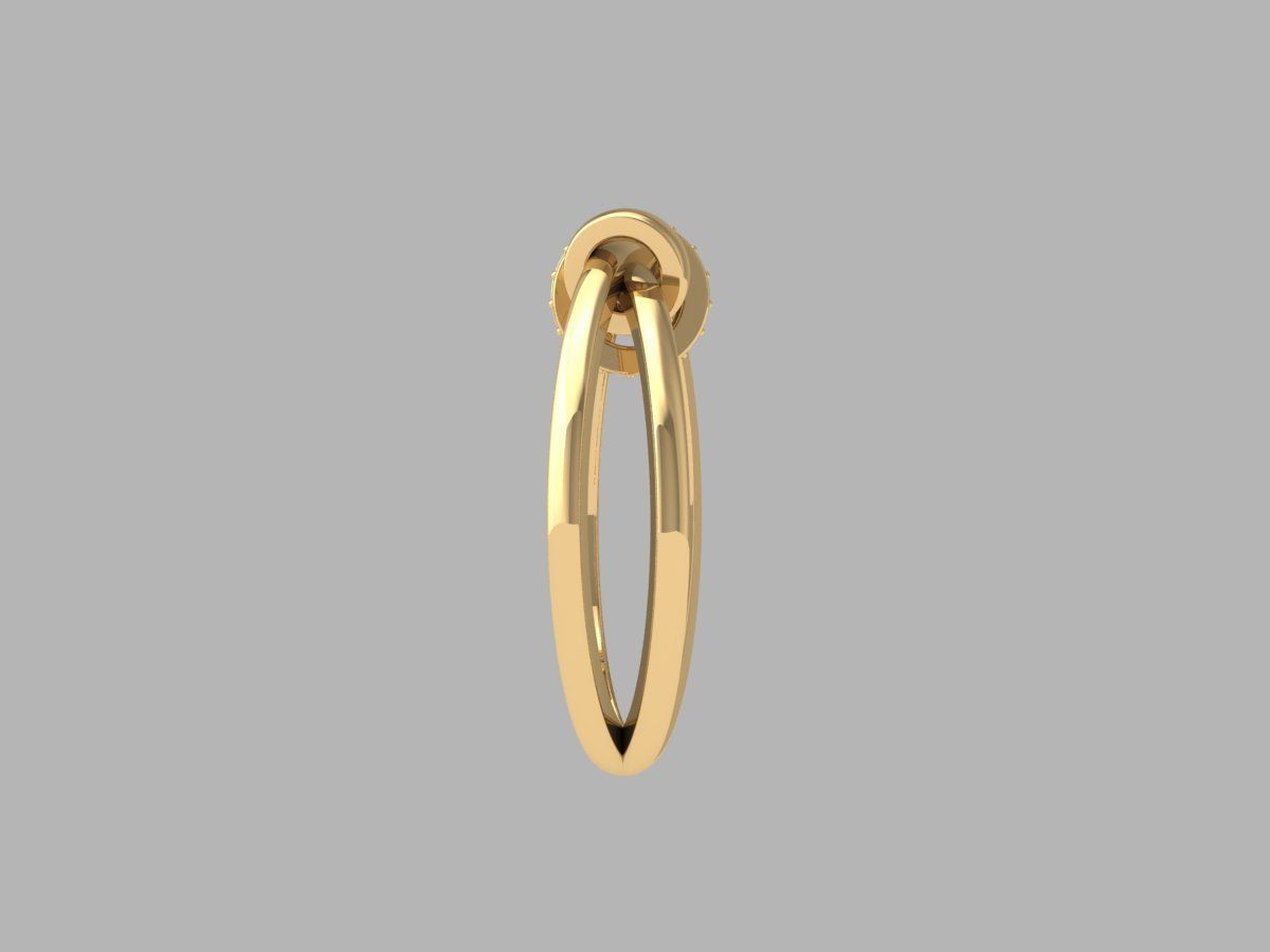 Wedding Ring 3D print model_4