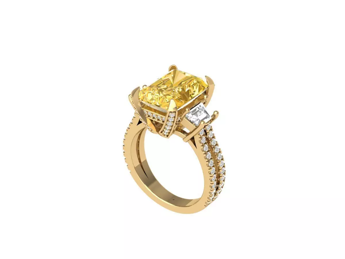 Wedding Ring  3D print model_0