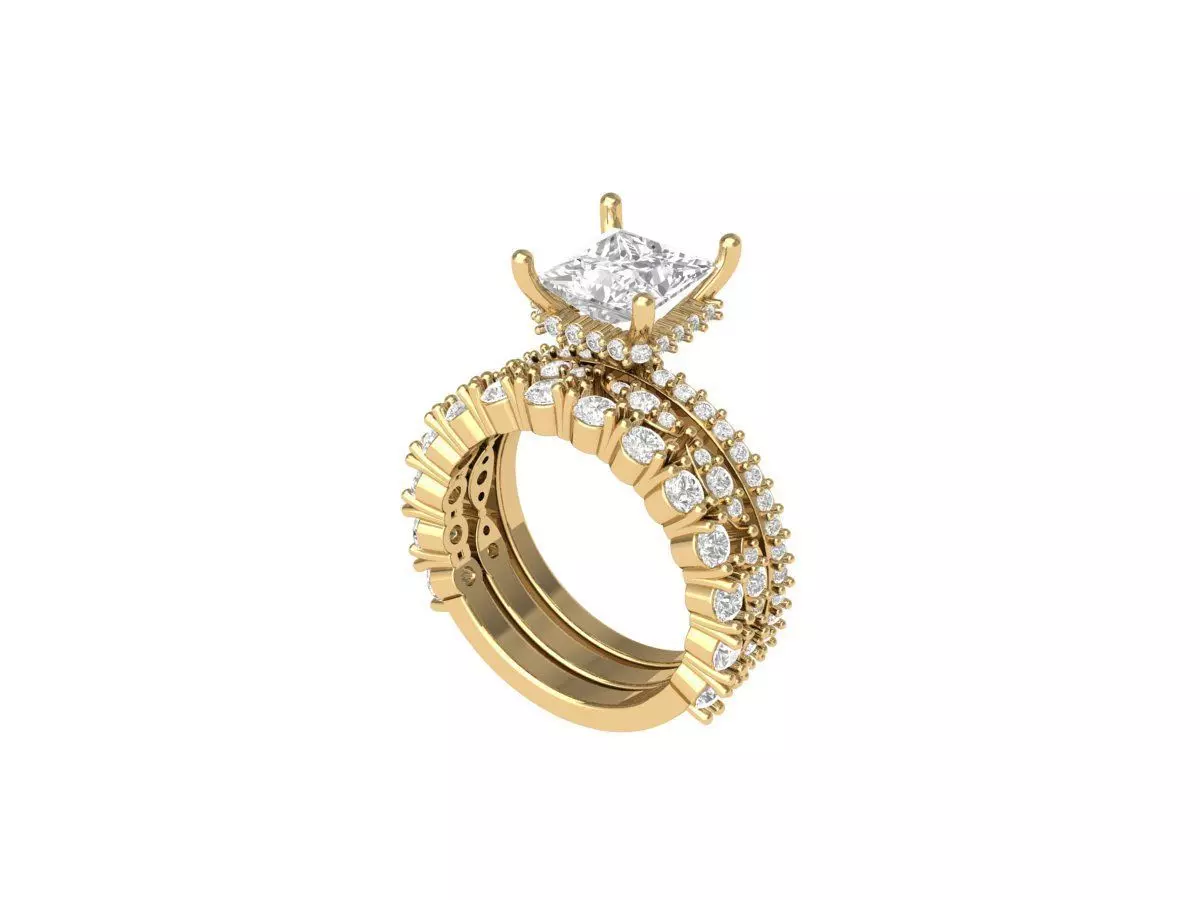 Wedding Ring 3D print model